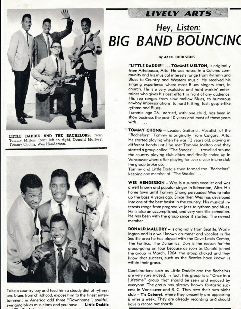 LITTLE DADDY and the BACHELORS THE NORTHWEST MUSIC ARCHIVES photo